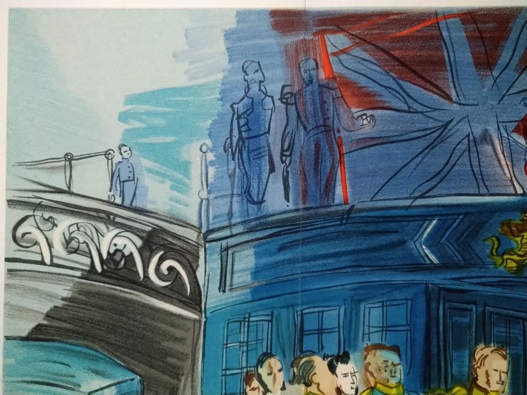 rdラウル・デュフィのリトグラフ　本物保証