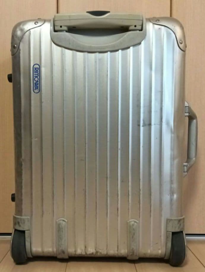 RIMOWA リモワ トパーズ アルミ 32L 2輪 機内持込可　廃盤　青ロゴ