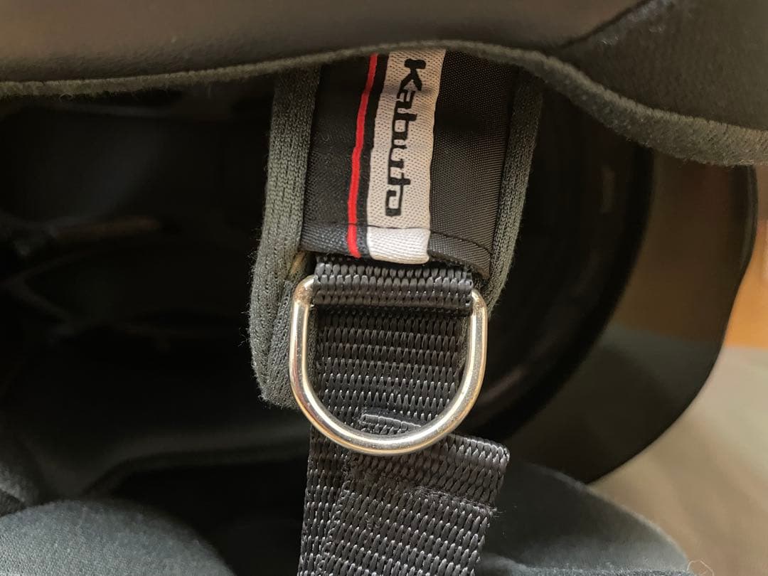 Kabuto ジェットヘルメット エクシード　マットブラック ミラーシールド付き