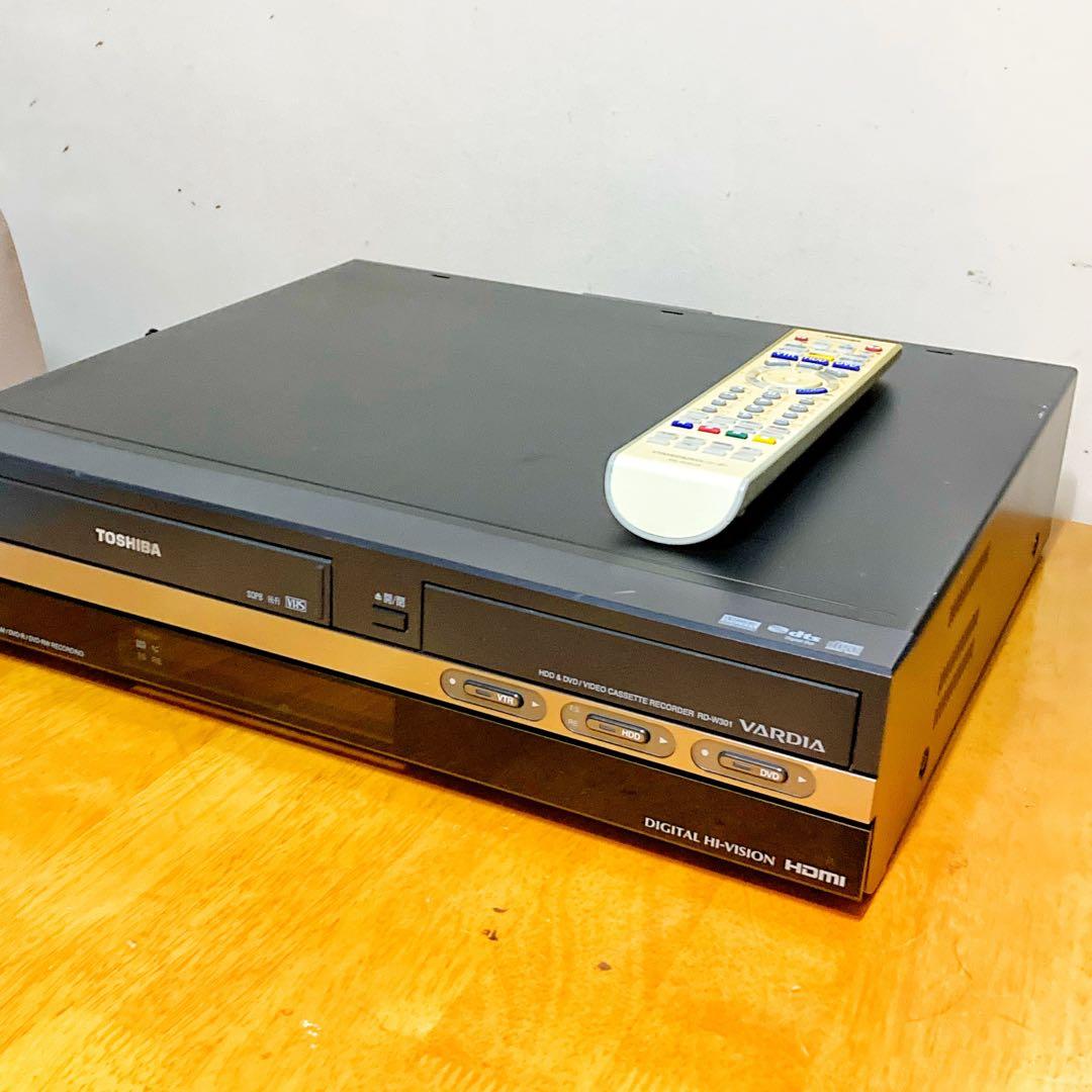 リモコン無し　TOSHIBA 東芝　 HDD搭載DVDビデオ一体型レコーダー
