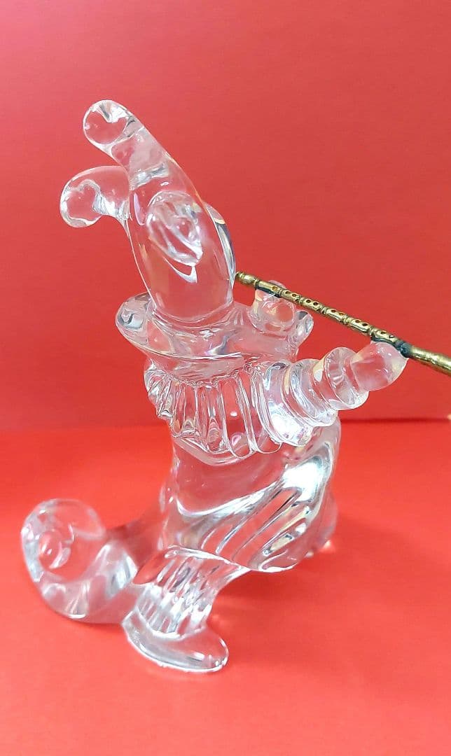 お値下【Baccarat バカラ】ピエロ　笛吹き　置物　Jean Baggio