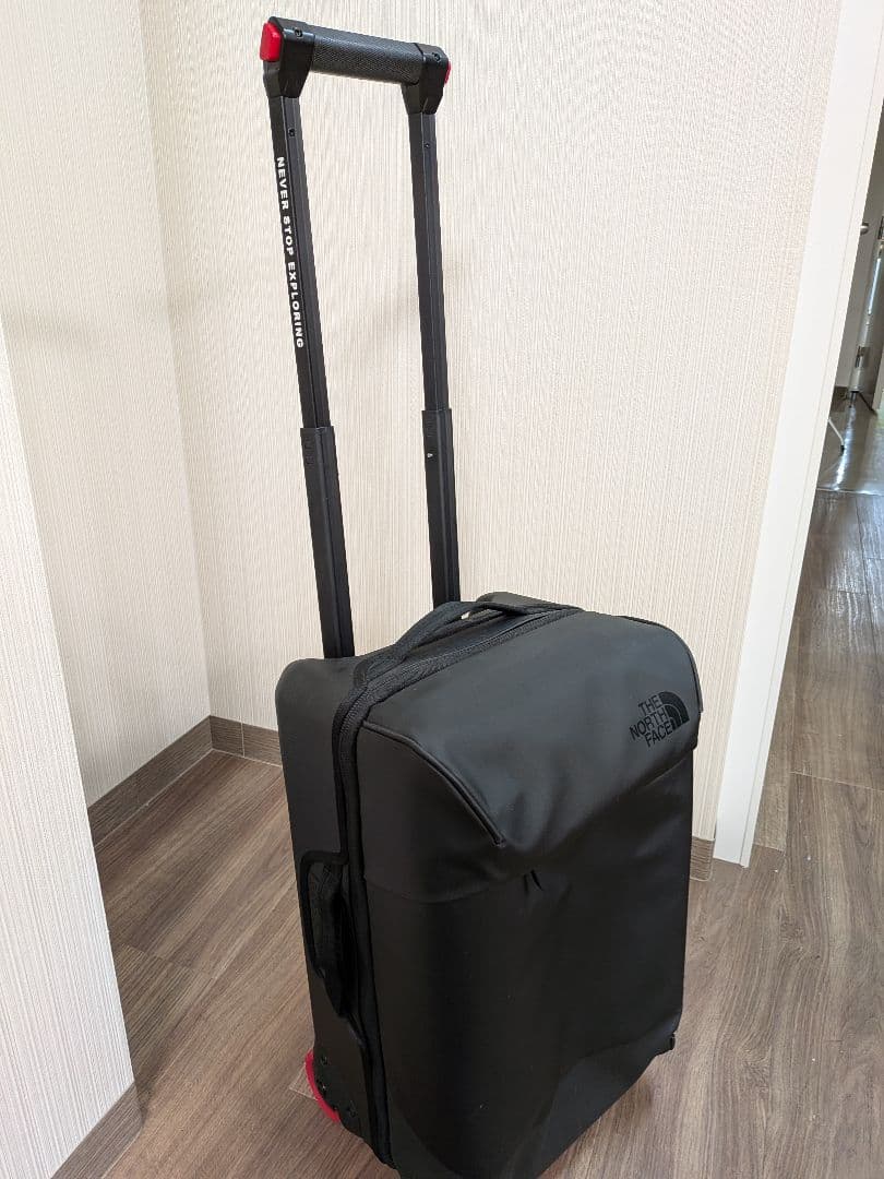 【希少品】ノースフェイス ストラトライナー M 黒 キャリーバッグ