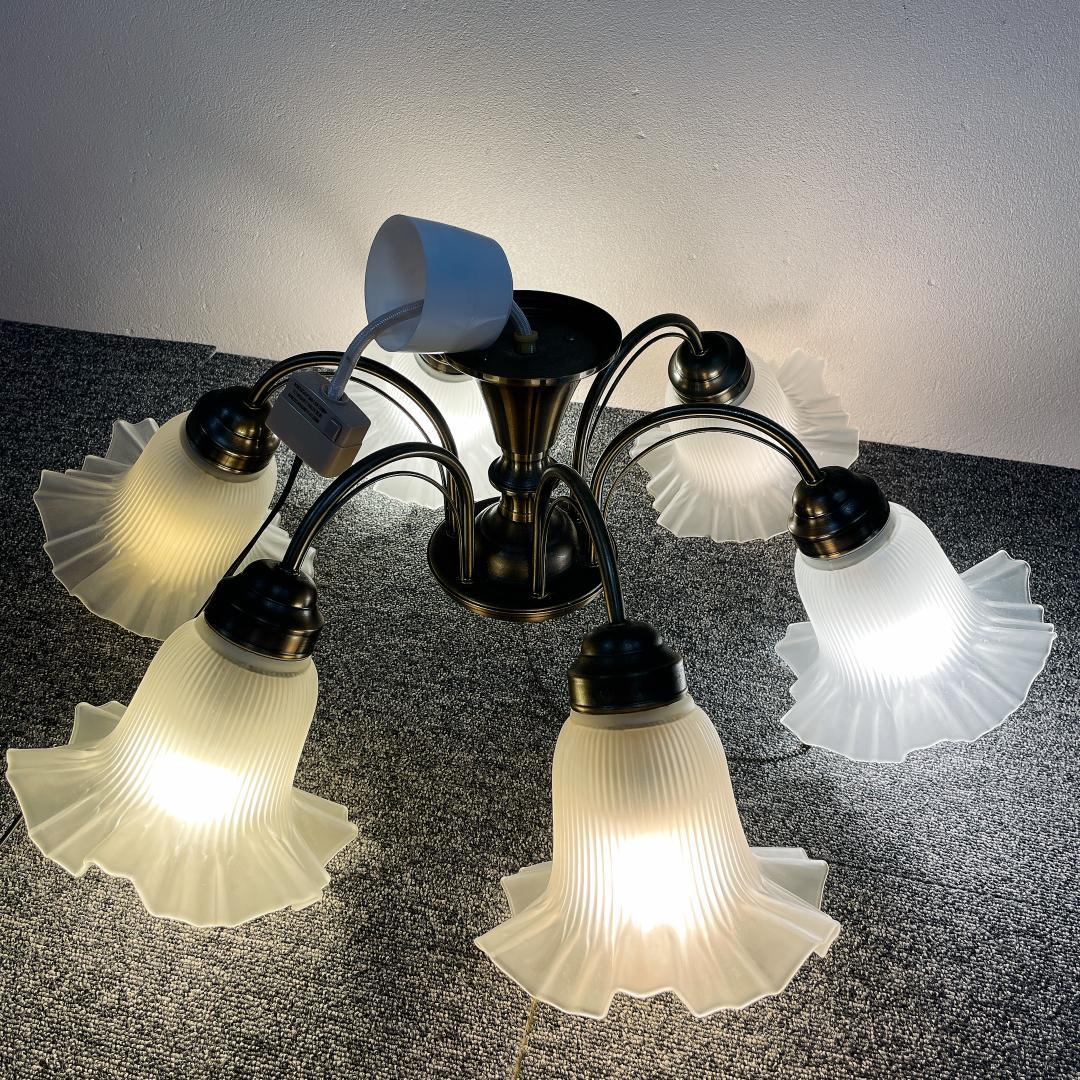 タキズミ照明　TIP-6600 6灯 シャンデリア　アンティーク　ヴィンテージ