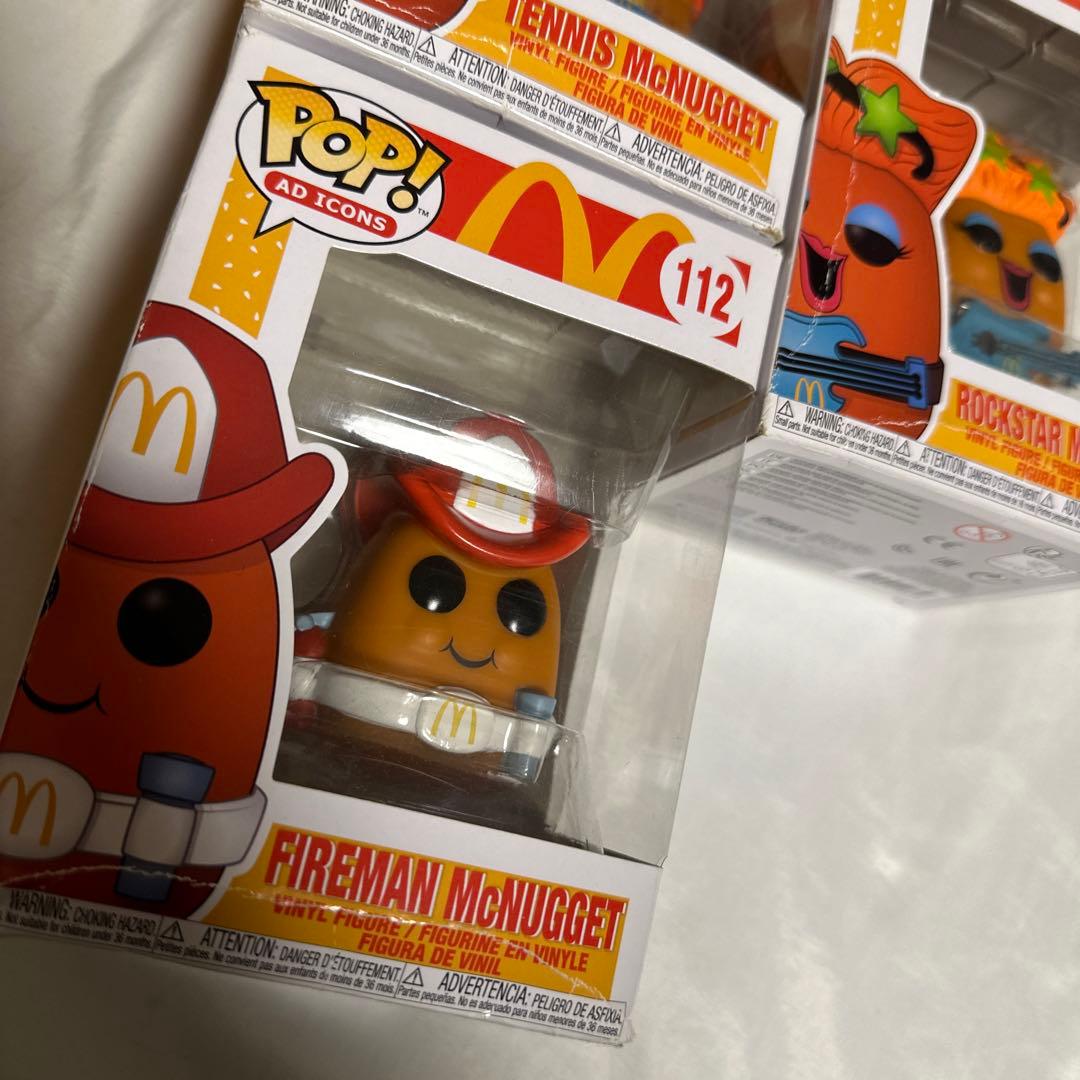 ファンコ POP McDonald’s ロックスター　テニス　ファイアーマン
