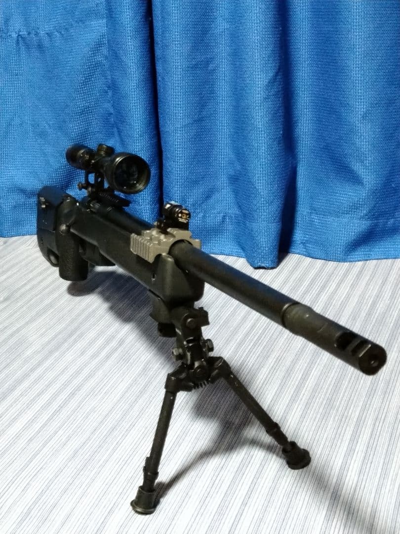 少し訳あり 東京マルイ スナイパーライフル M40A5 照射器 スコープ付き