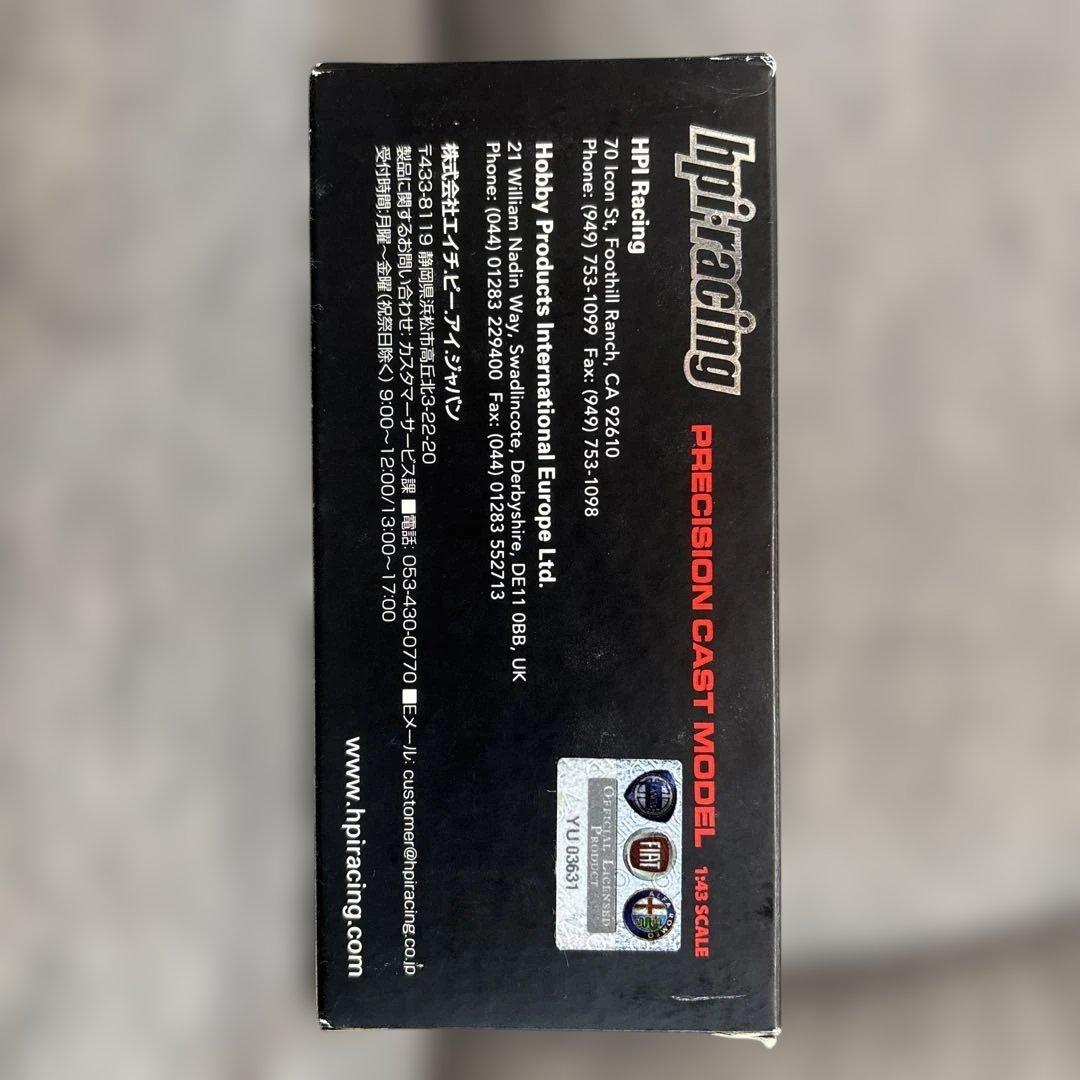 hpi 1/43 Lancia 037 Rally 1983モンテカルロ優勝車