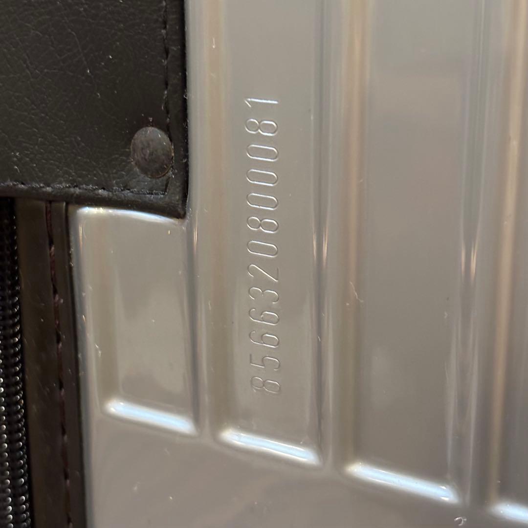 名作 RIMOWA リモワ サルサ 856.63 63L 2輪 キャリーケース