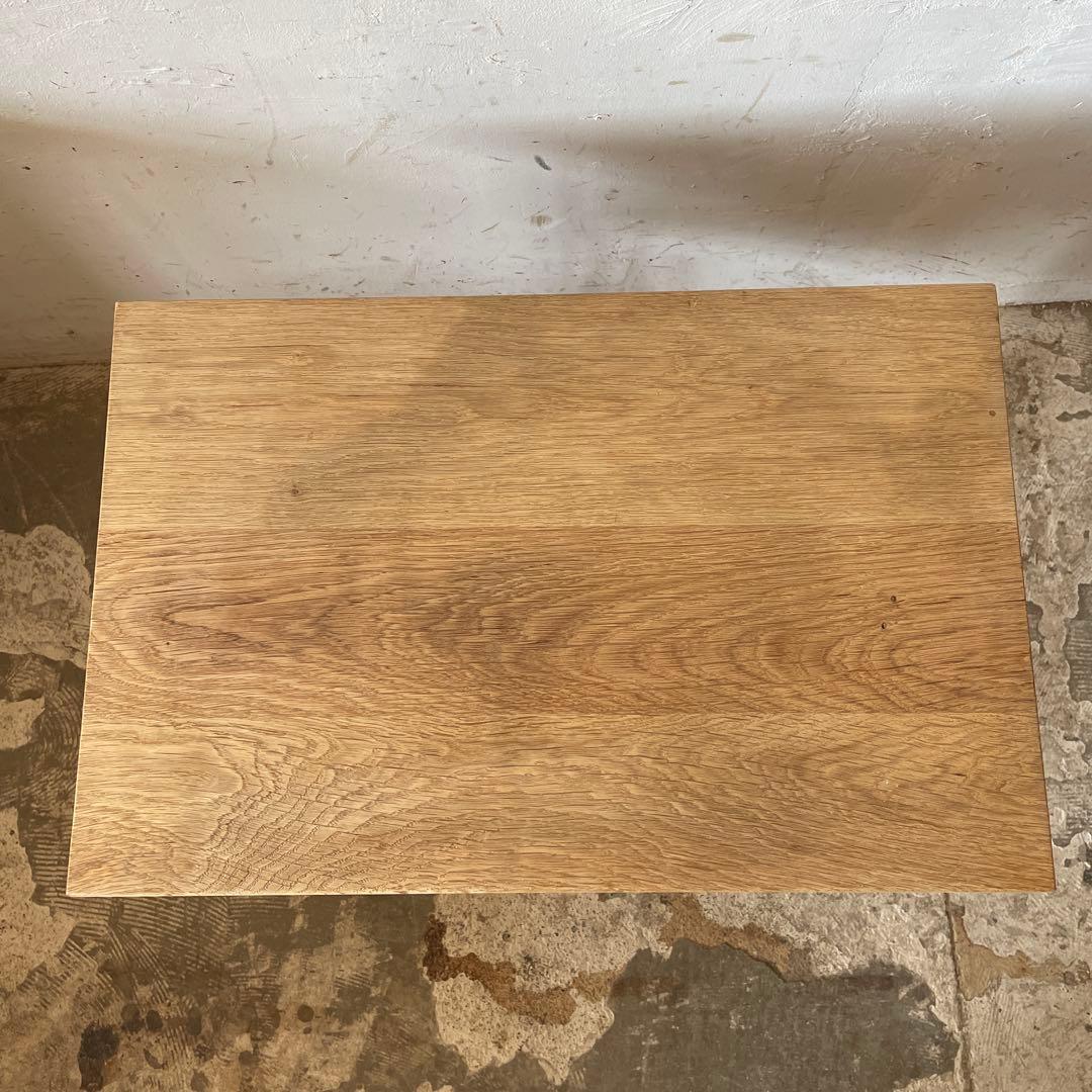 ビンテージ　サイドテーブル ベッドサイドテーブル　大　剥離