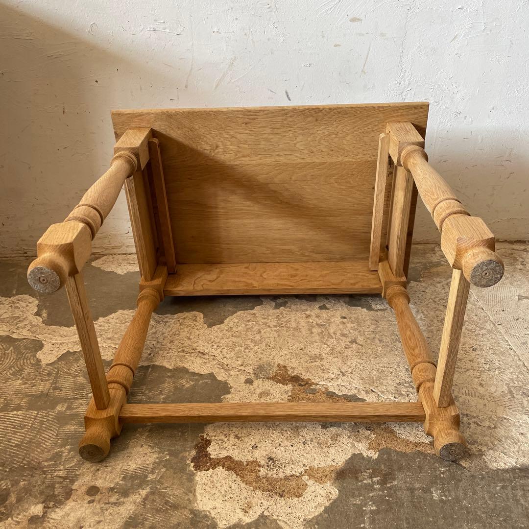 ビンテージ　サイドテーブル ベッドサイドテーブル　大　剥離