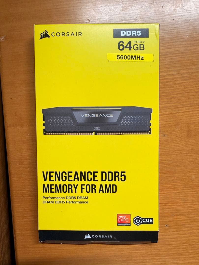 CORSAIR DDR5-5600MHz （32GB×1)
