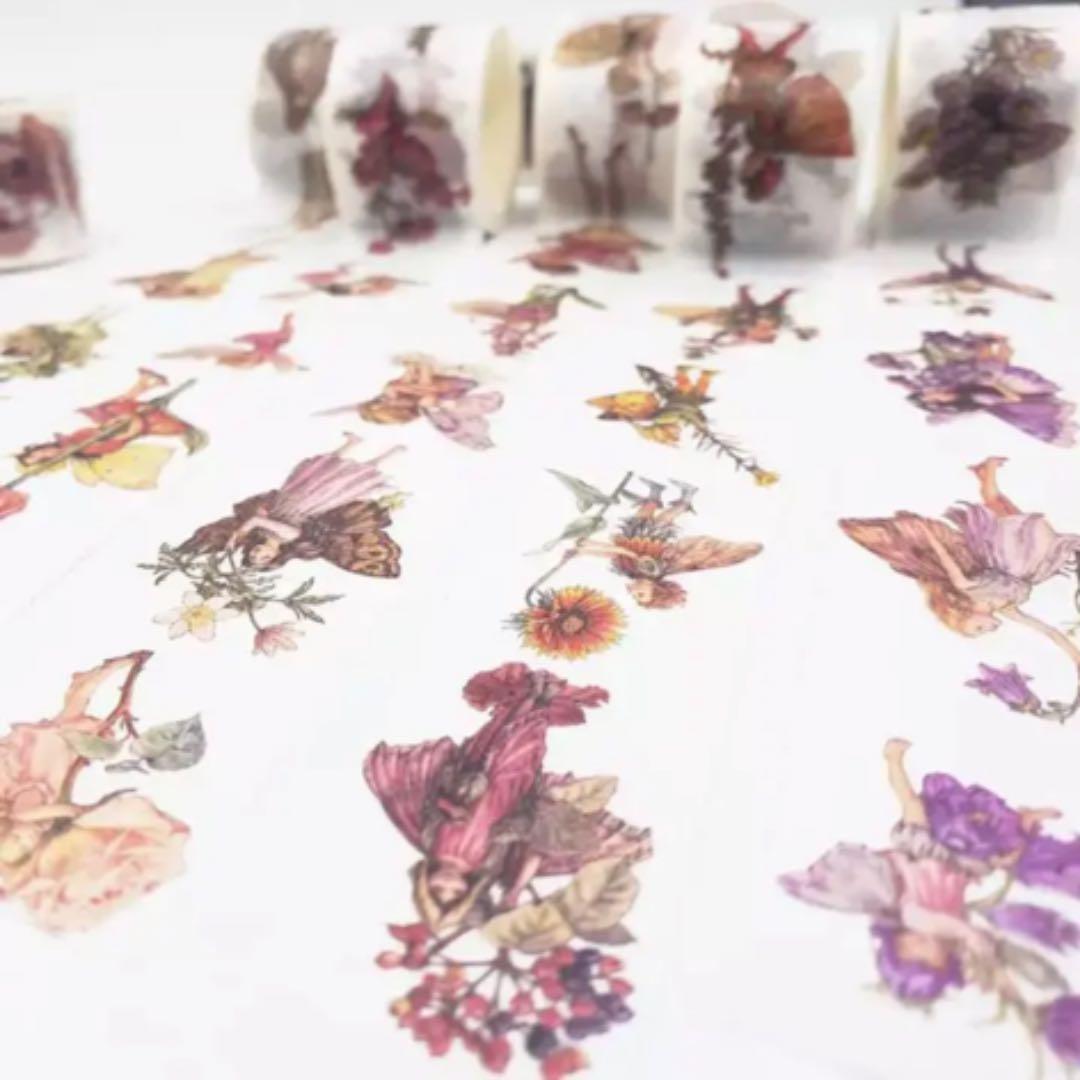 カラフル フェアリー マスキングテープ 8種類セット