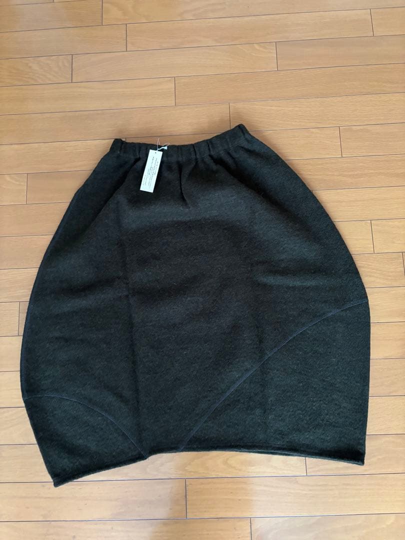 ババグーリ Babaghuri スカート コクーンシルエット ウール