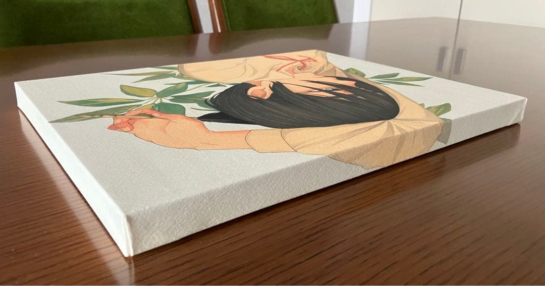 ベロニカ都登　イラスト　原画　水彩画　少年