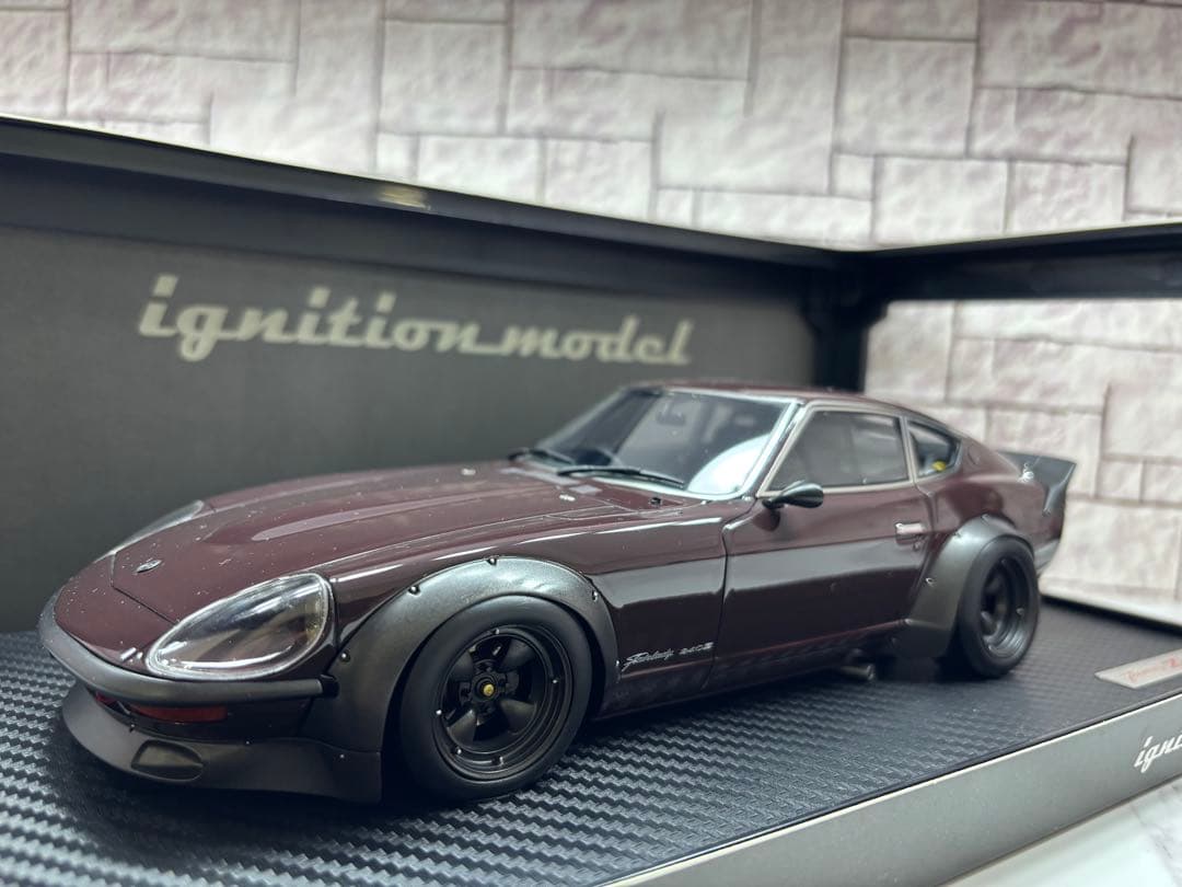 1/18ミニカー　イグニッションモデル　240Z フルワークス【新品】マルーン