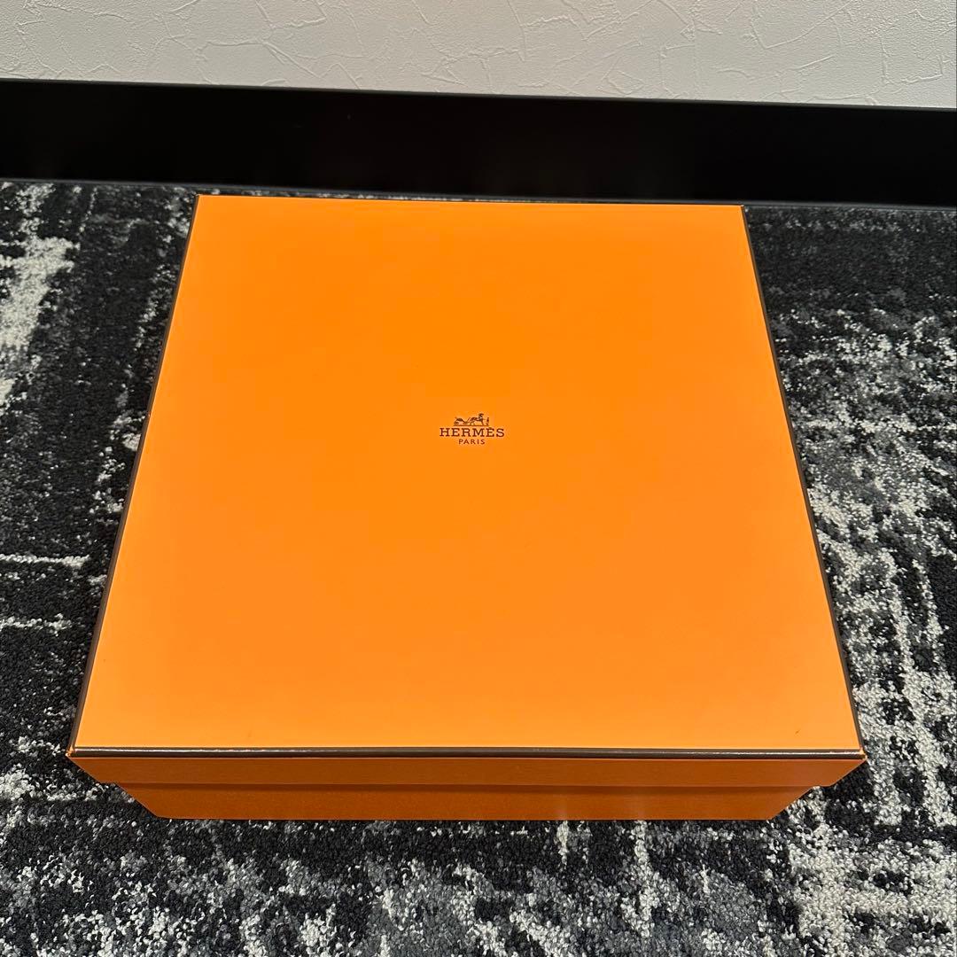 15 美品　HERMES　エルメス　オレンジ　空箱　化粧箱　単品