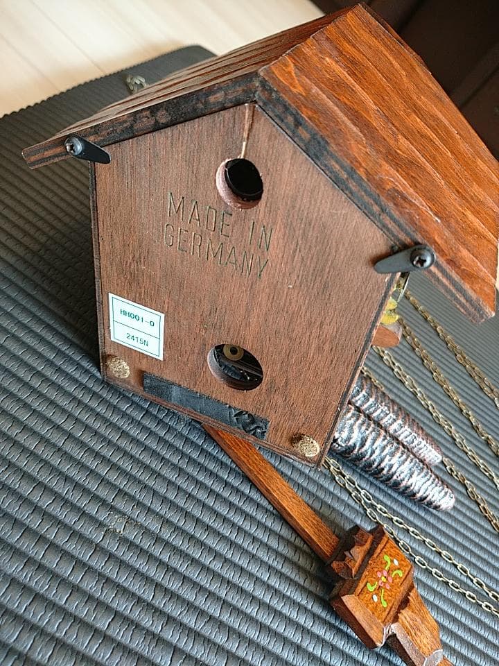 フーベルトカッコー・ミニ 鳩時計 ドイツ HUBERT HERR社