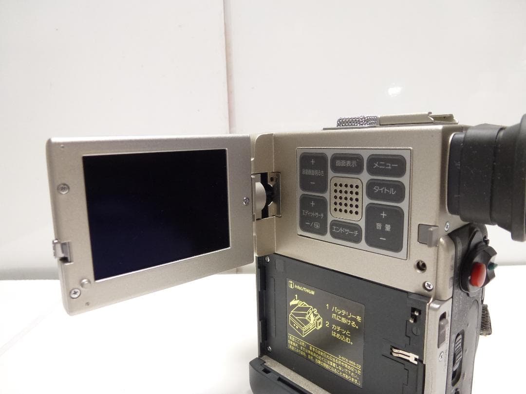 動作品　Mini DV　ソニーデジタルビデオカメラ　SONY DCR-PC10
