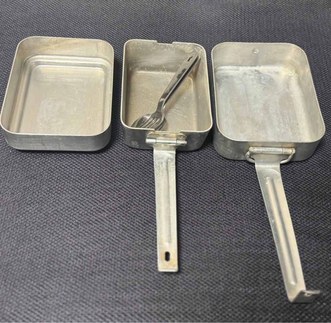 フランス軍 実物 M52 メスキット+カトラリー④