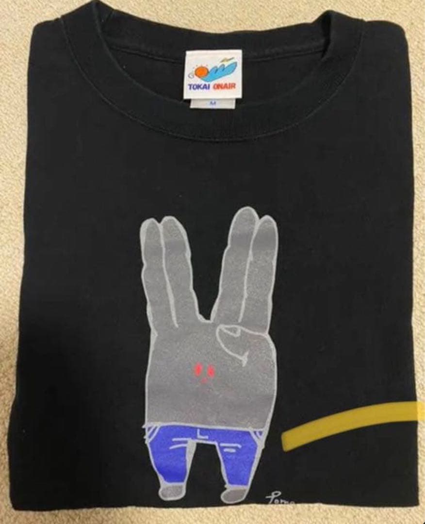 東海オンエア　ピース二乗　Tシャツ（初代Black）