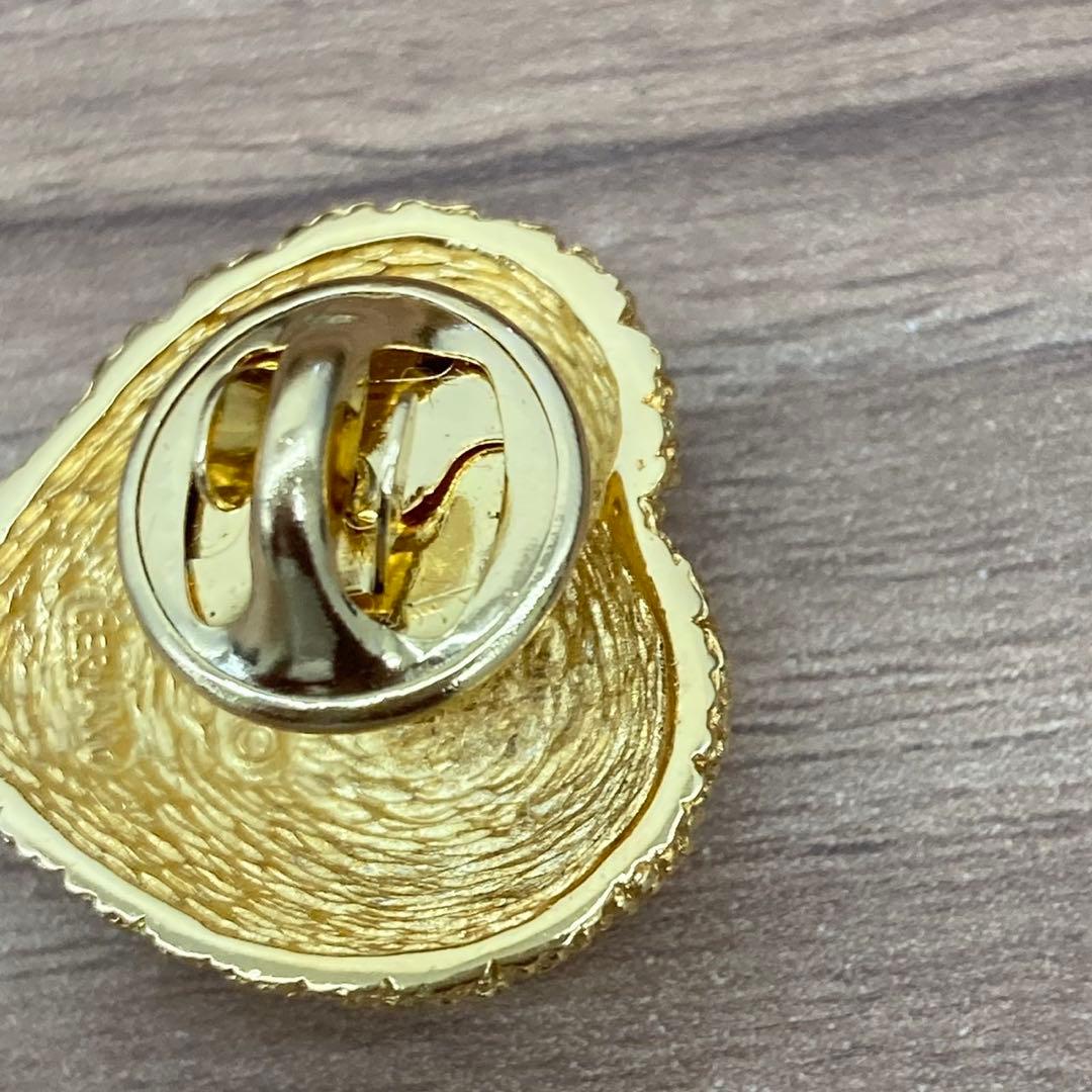 Christian Dior クリスチャンディオール ピンブローチ エンブレム