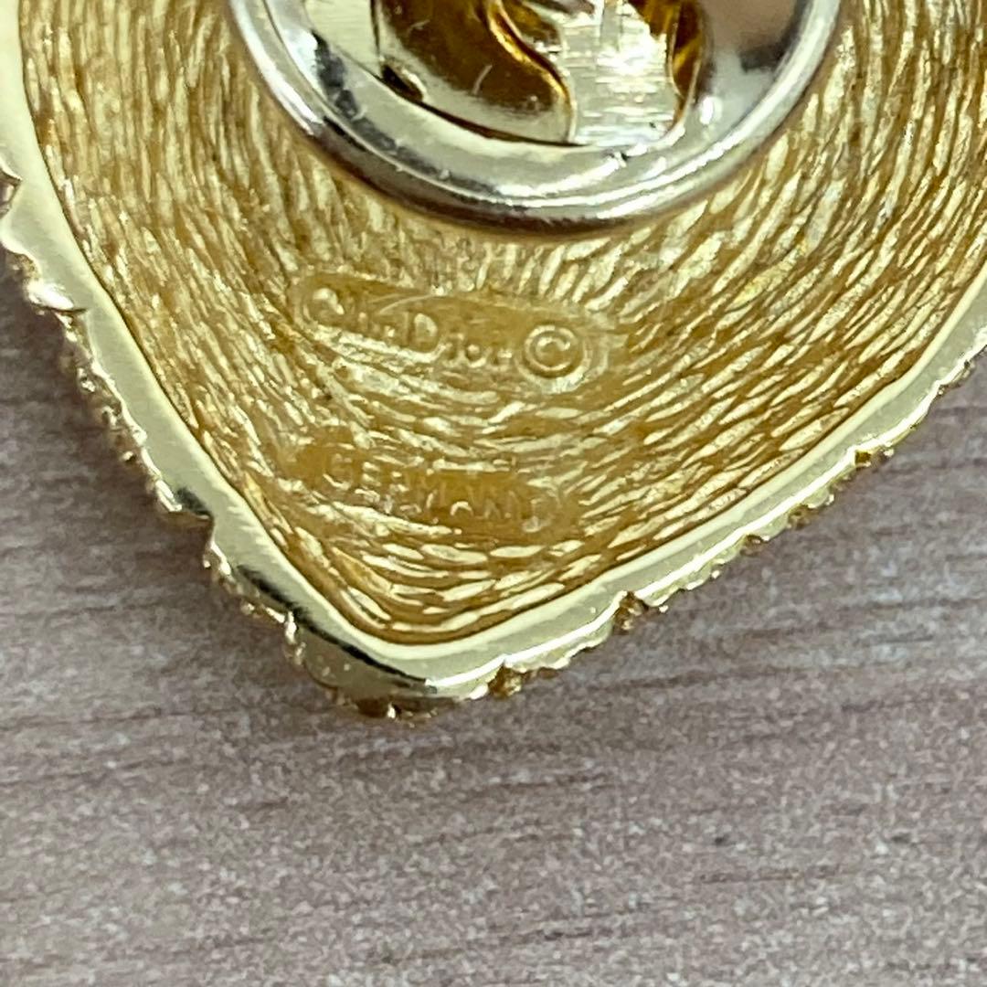 Christian Dior クリスチャンディオール ピンブローチ エンブレム