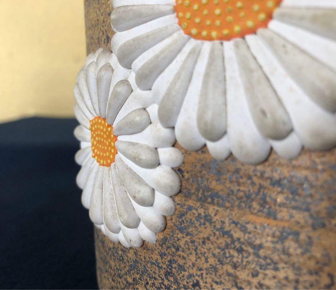 割引❗️《R》茶道具 菊置上 火鉢 火入 手炙 灰入 木箱　250731F3