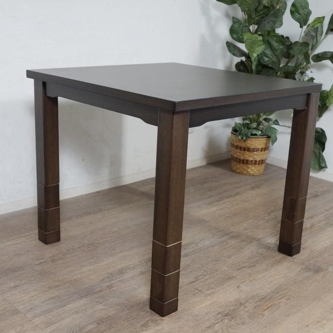 【新品】モダン　ダイニングこたつテーブル　高さ6段階調節　オールシーズン