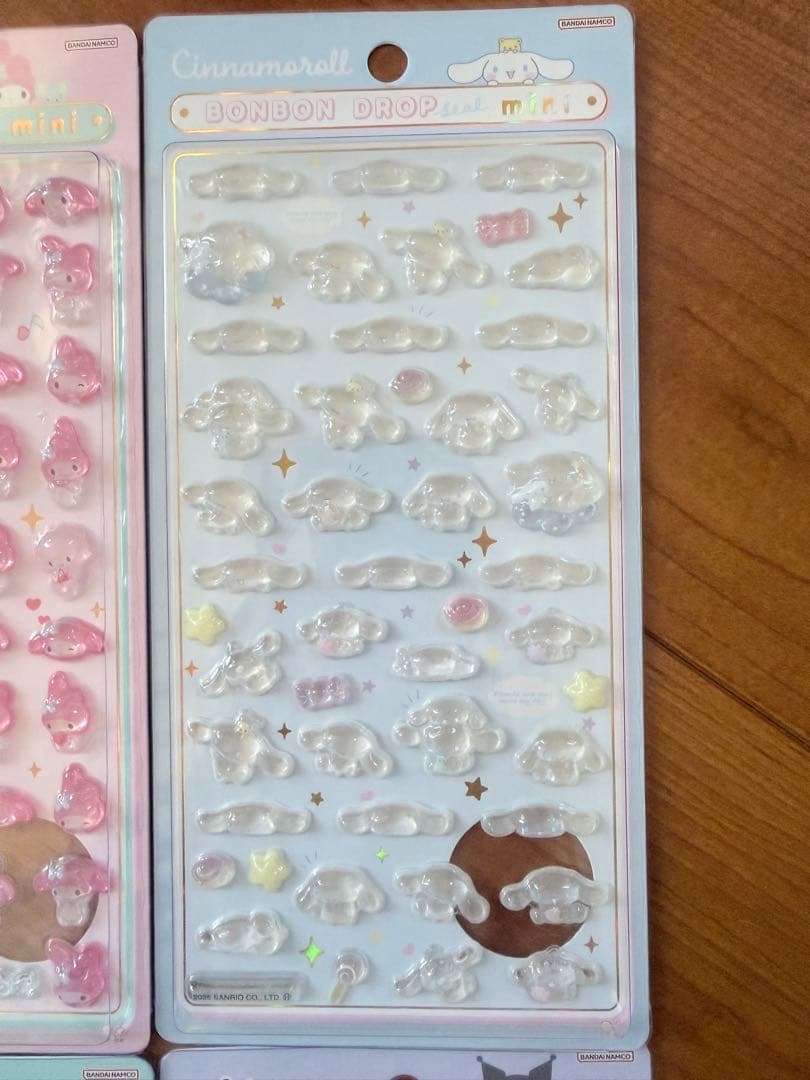 【正規品】サンリオ ボンボンドロップシールミニ コンプリートセット
