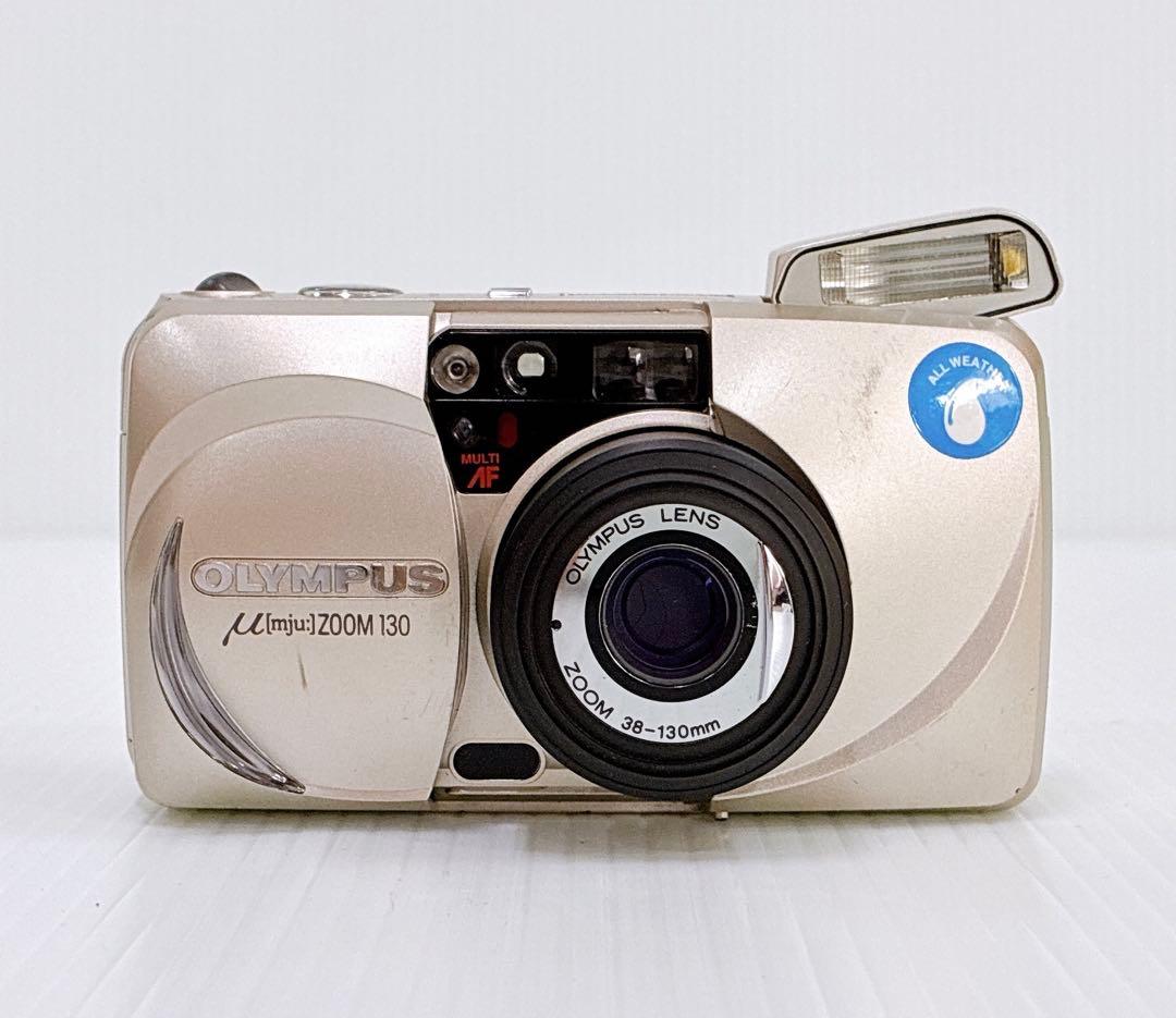 【完動品】OLYMPUS μ【mju:】ZOOM 130 Y-042
