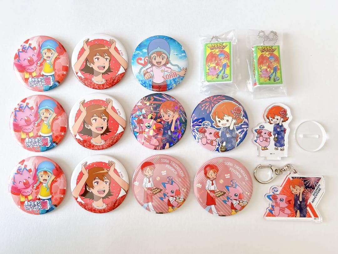 デジモン　武之内空・ピヨモンセット