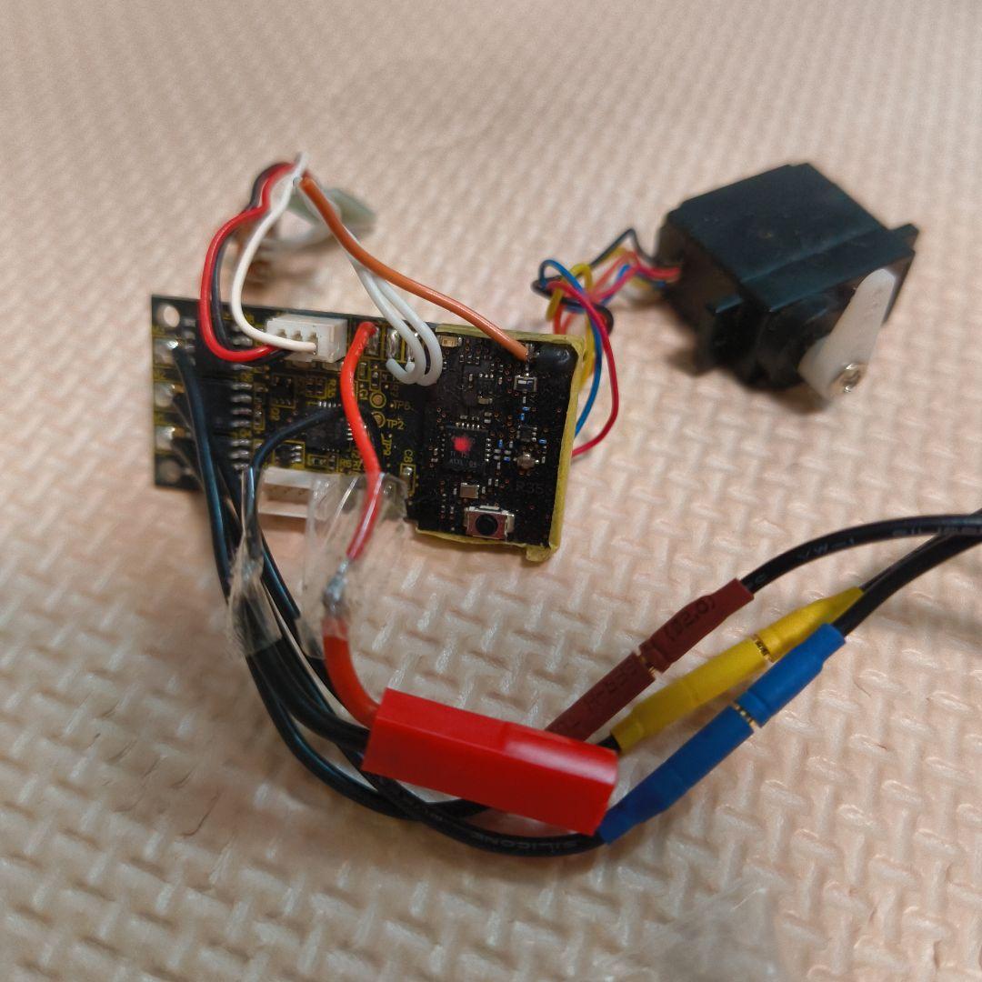 MINI アンプ 赤ブラシレスモーターセット