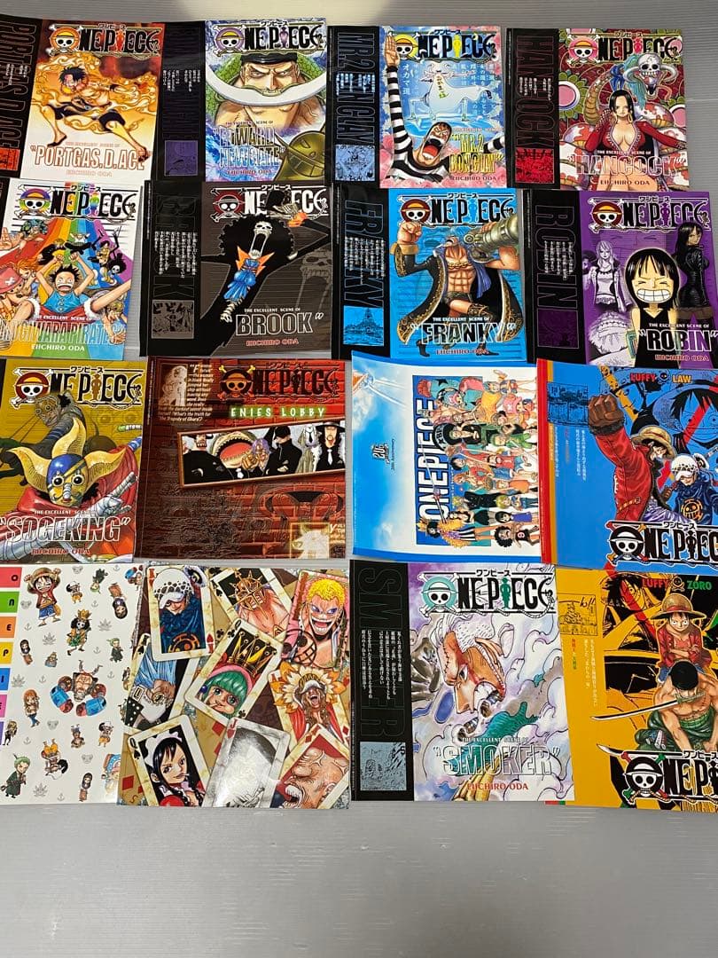 ワンピース　総集編　付録まとめ売り　オリジナルブックカバーなど