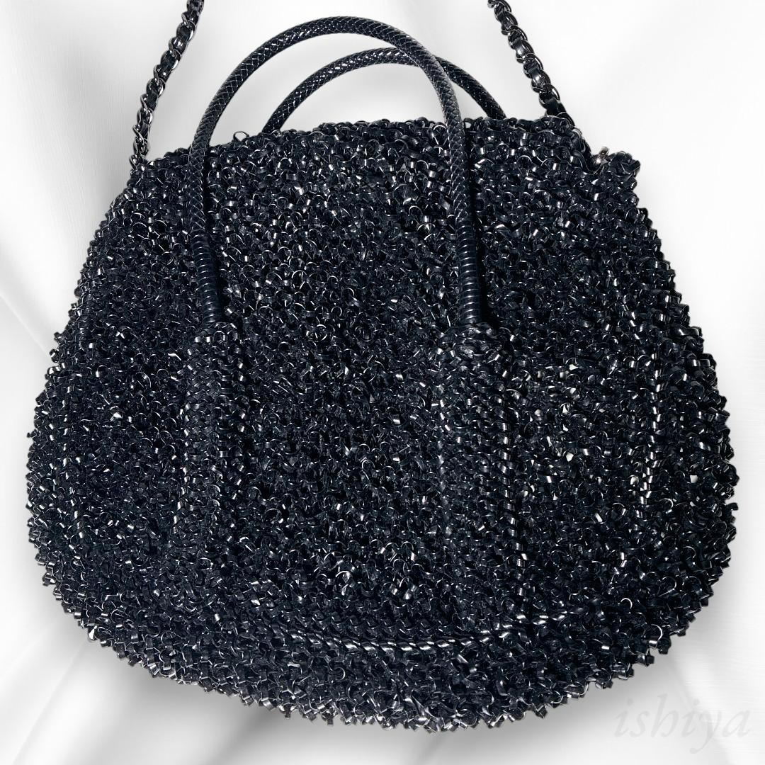 【美品・カード付】アンテプリマ ターンロック 刻印リング ワイヤー ショルダー