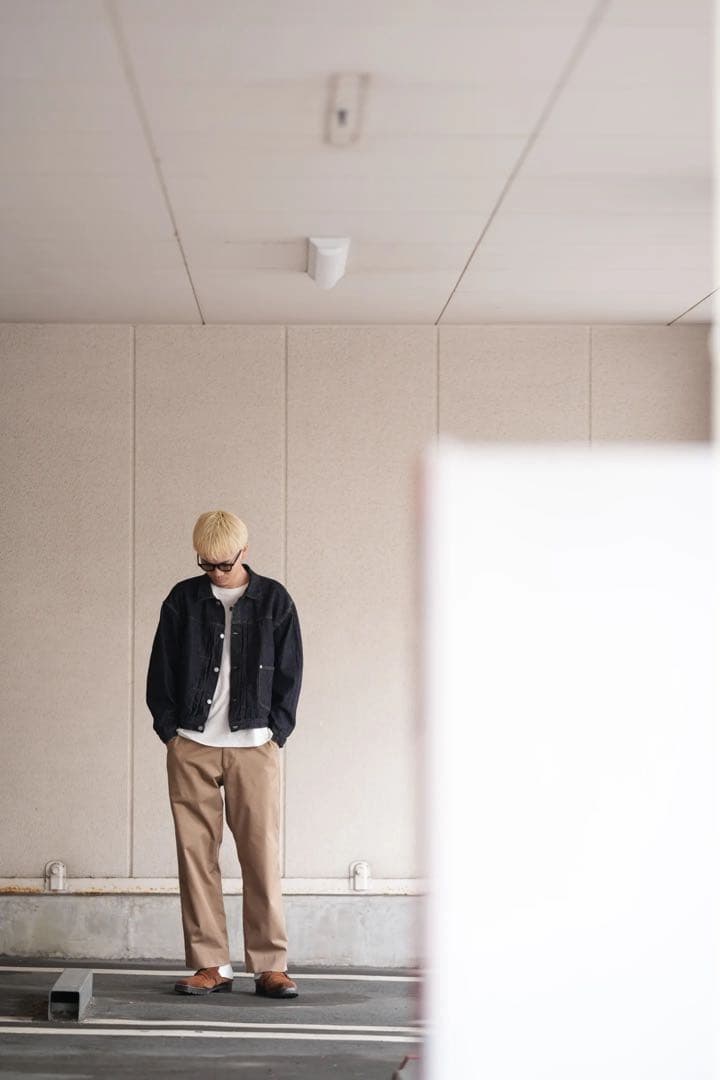 FOUNDOUR (ファウンダ) 25SS \"TWILL PANT\" BEIGE