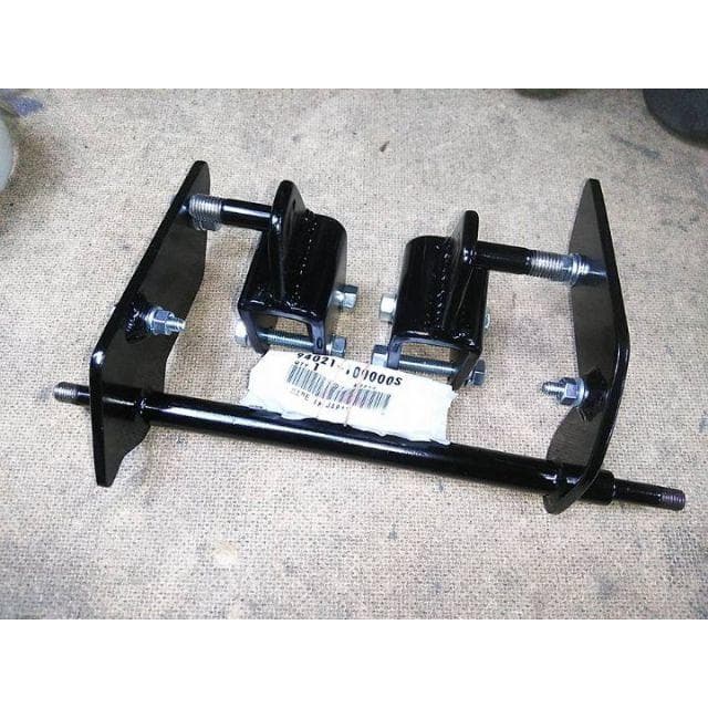 新品　エイプ50　100 ツインサスアダプター 塗装有　ＫＢＣ製 Ｗサス