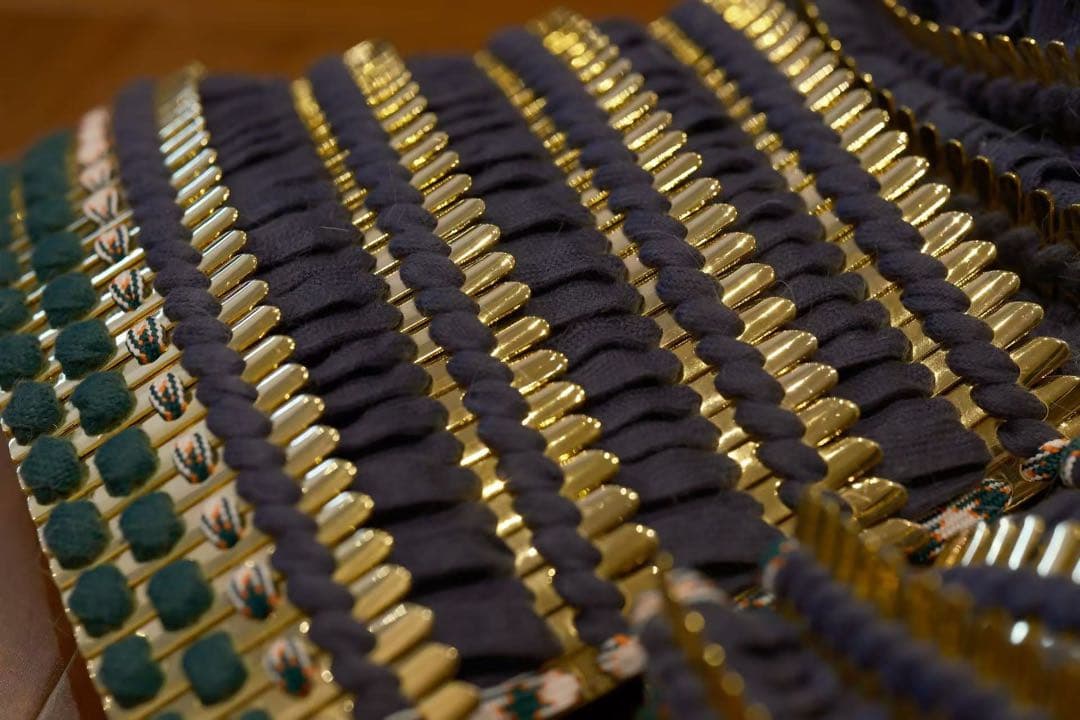 18K鍍金　日本武具胴　武具　甲冑　鎧　兜　侍　サムライ　武士　戦国