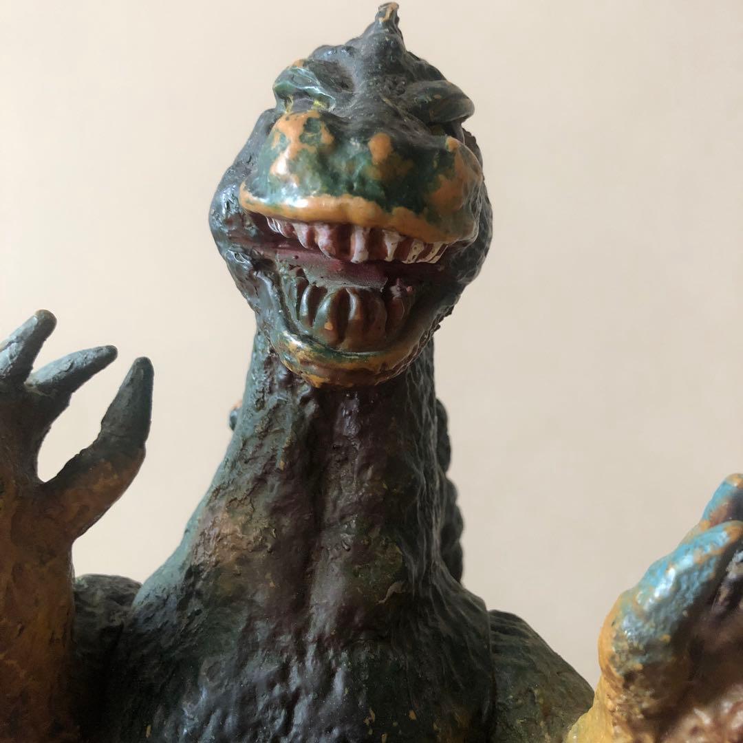 ジャイアントゴジラ　当時物　ソフビ