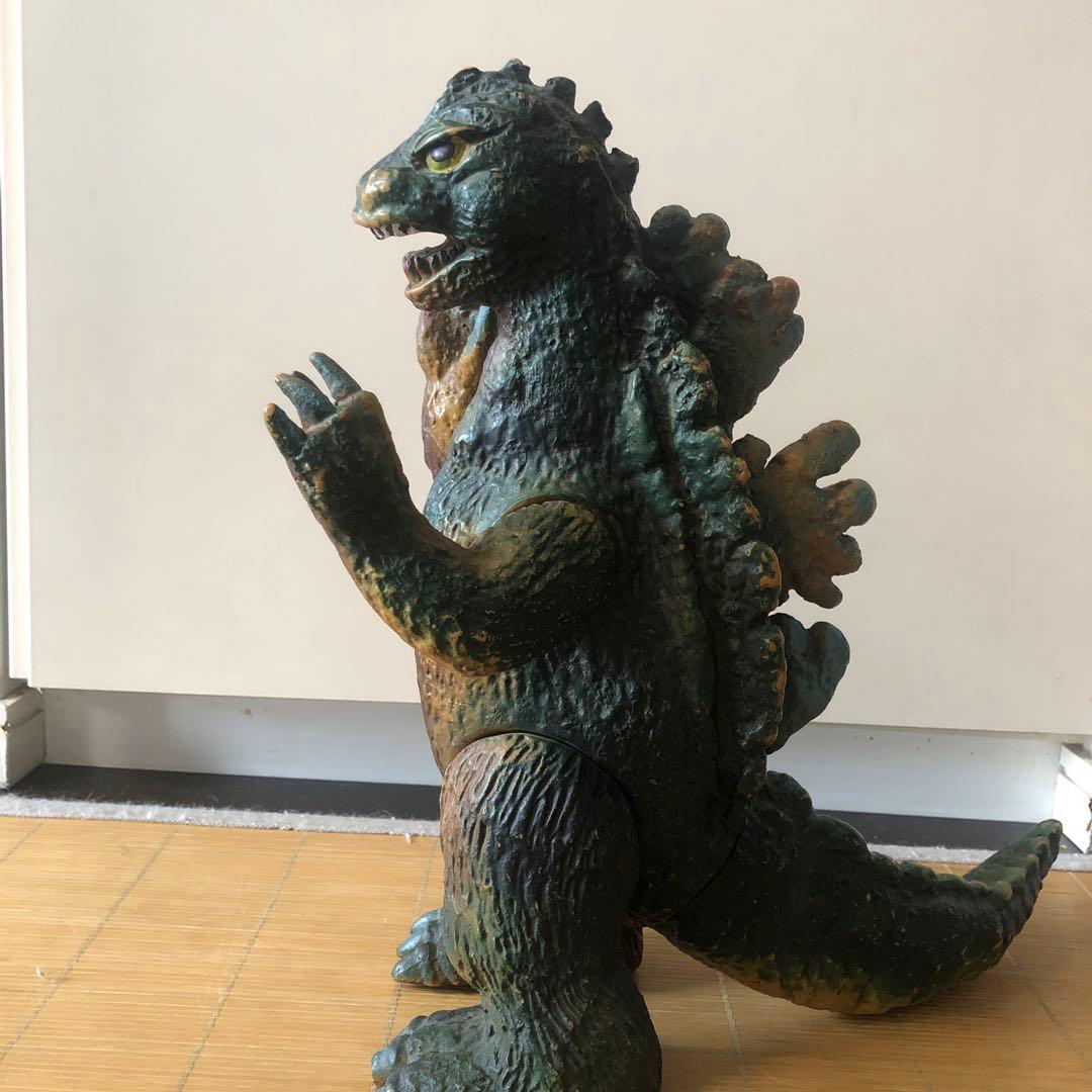 ジャイアントゴジラ　当時物　ソフビ