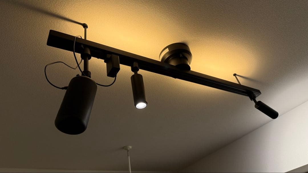 BRID LIGHTING DUCT RAIL with LED ダクトレール黒