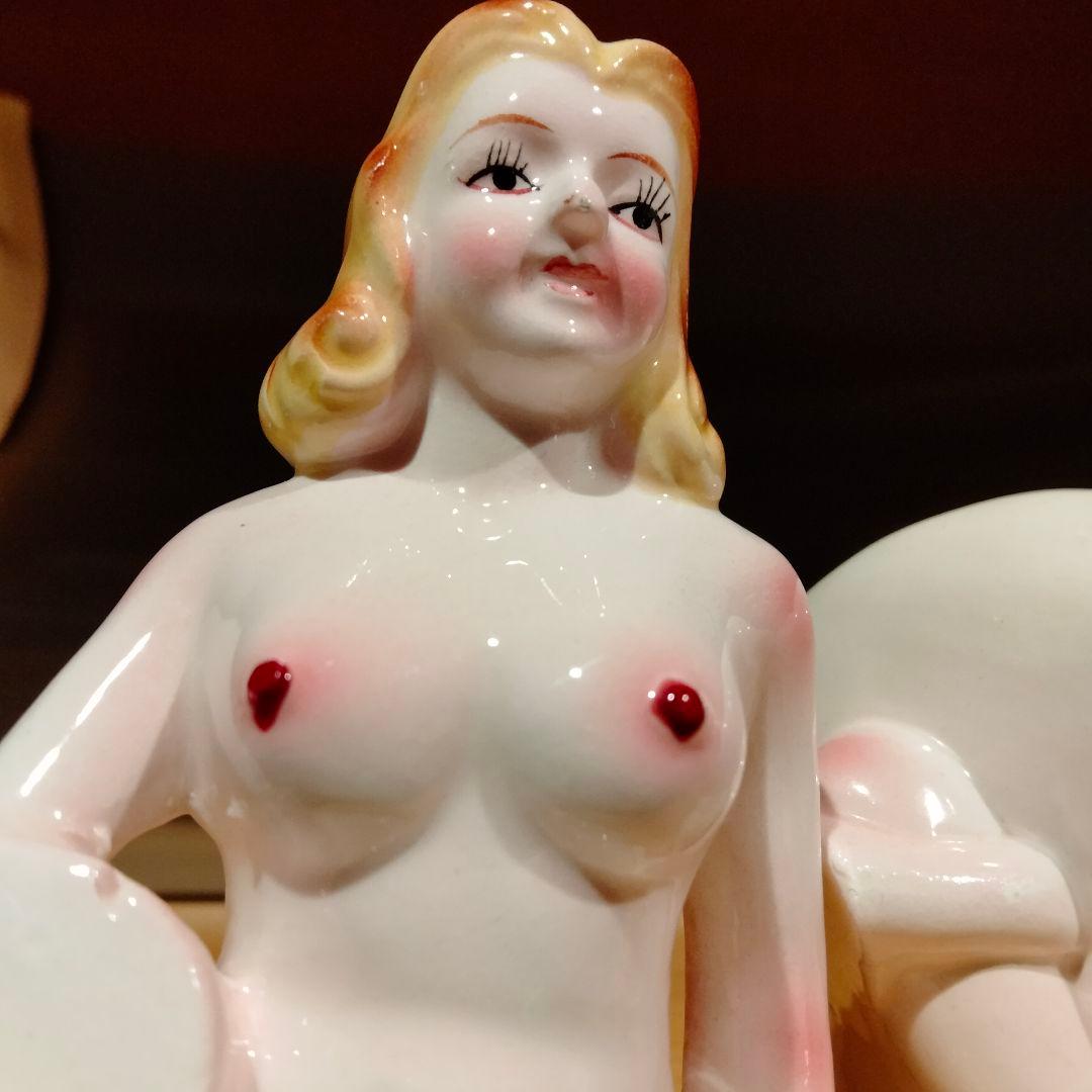 50s 美品　ビンテージ　S&P エロ　ヌード　ピンナップ 麦わら