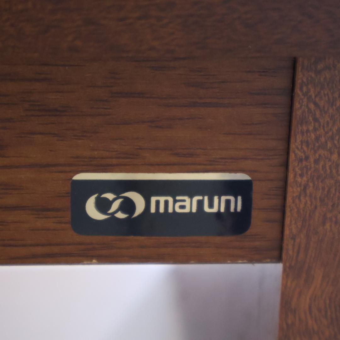 maruni マルニ 地中海 電話台 FAX台 アンティーク調 リビングボード