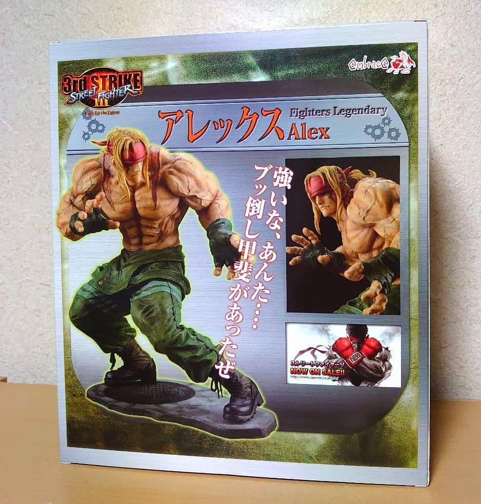エンブレイズジャパン ストリートファイター アレックス 1/8 フィギュア