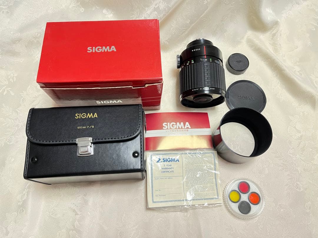 m*8様 シグマ SIGMA f8/600mm 超望遠レンズ　ミノルタマウント