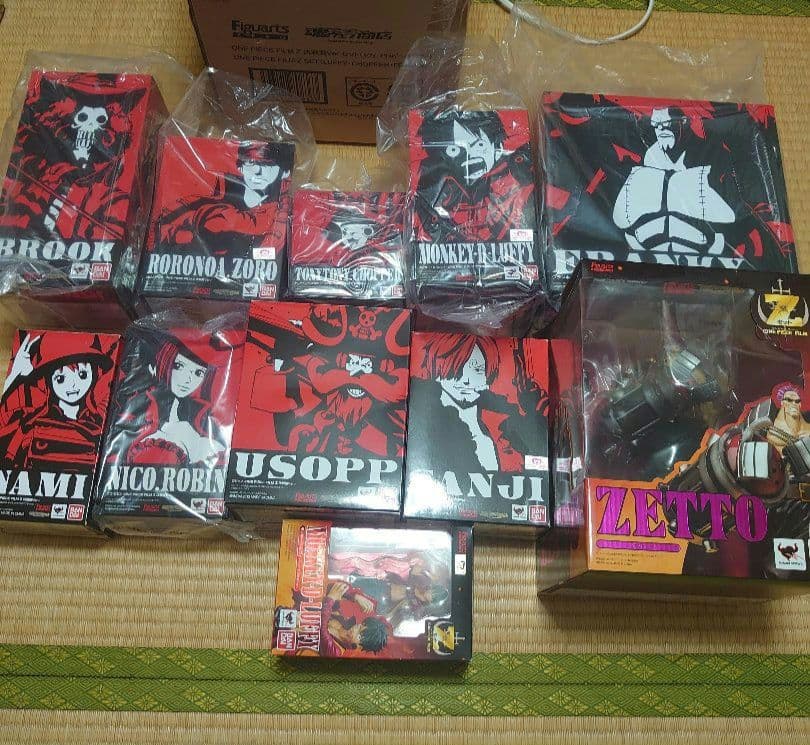 麦わらの一味　フィギュアーツゼロ　決戦服Ver　11体セット　ゼット　ワンピース