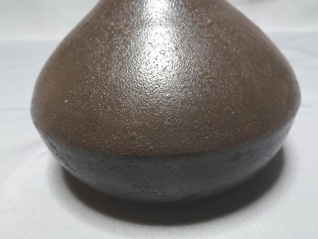 旧家蔵出し　高麗時代　黒高麗　花生