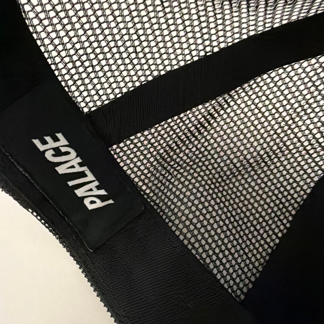 palace CLAW FURRY TRUCKER BLACK キャップ
