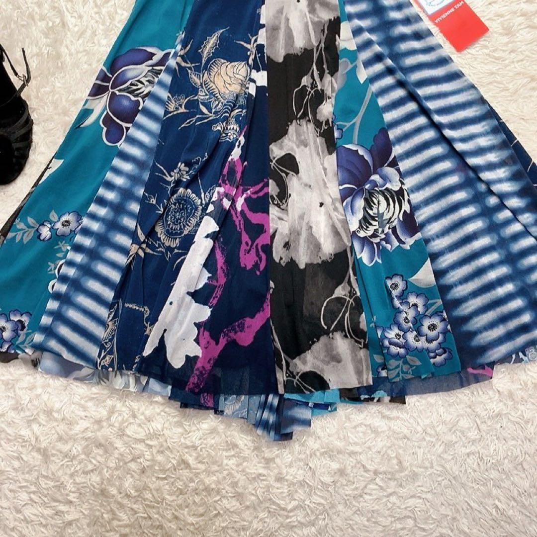 【新品タグ付き】ヴィヴィアンタム スカート 23年 パワーネット 洗える 花柄