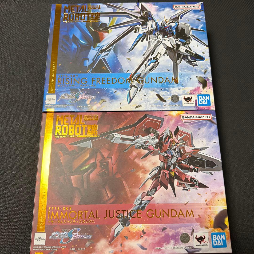L ROBOT魂 ライジングフリーダム イモータルジャスティス セット