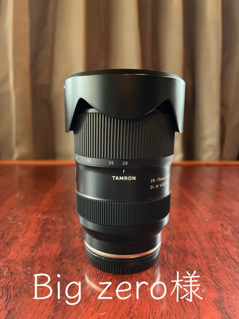 レンズ(ズーム) TAMRON 28-75mm F/2.8 Di III VXD G2(A063)