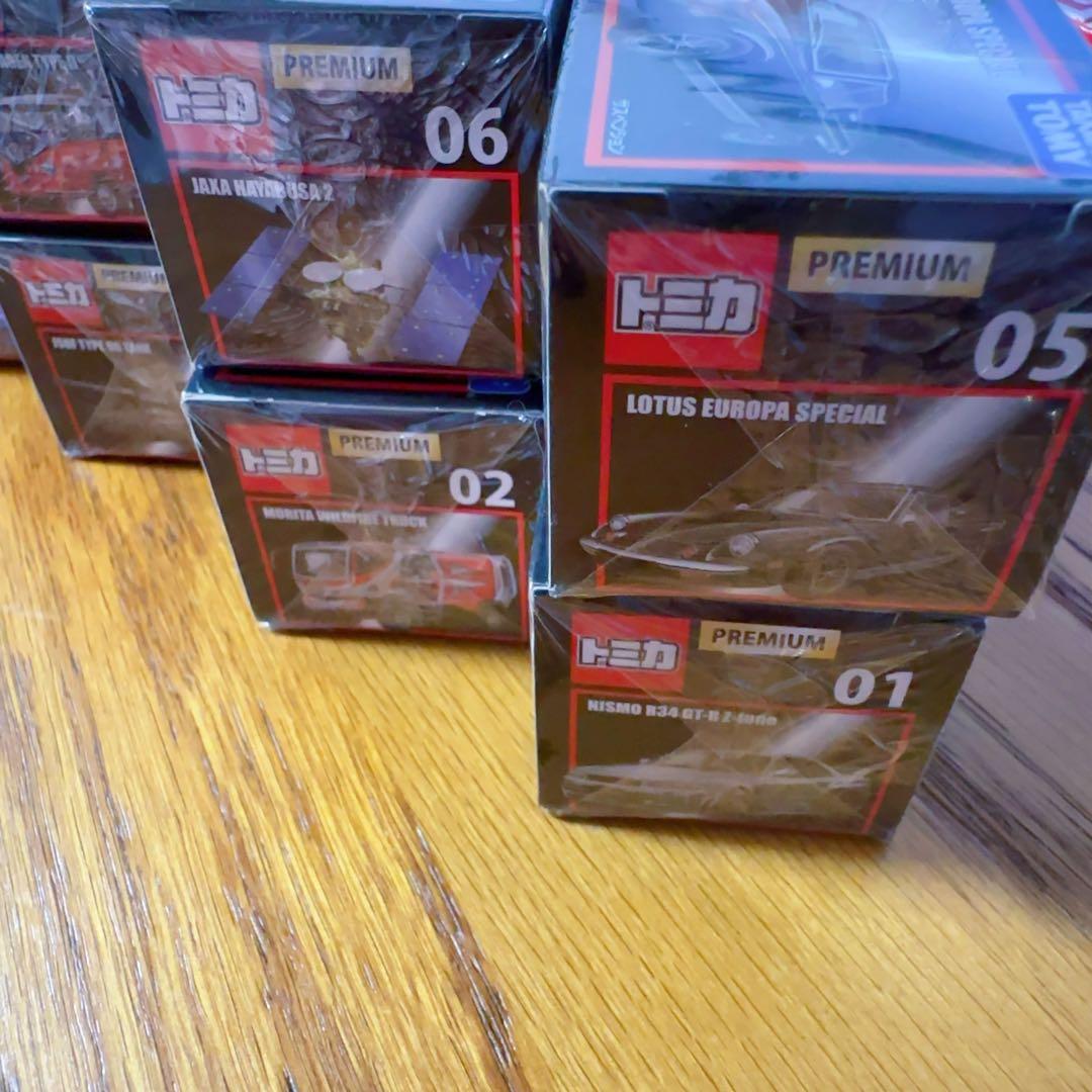 新品未開封　トミカプレミアム01〜08 ミニカーセット売り